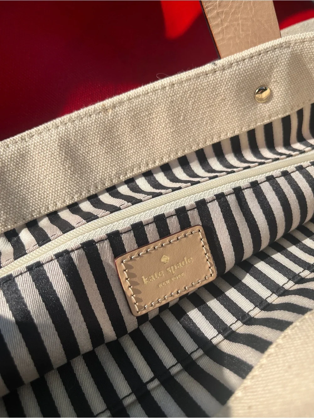Kate Spade Eat Cake For Breakfast Large Tote Bag - Picture 12 of 12